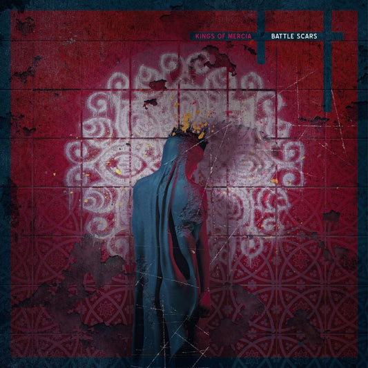 KINGS OF MERCIA - Battle Scars ("Fiery Aftermath" Marbled Vinyl)