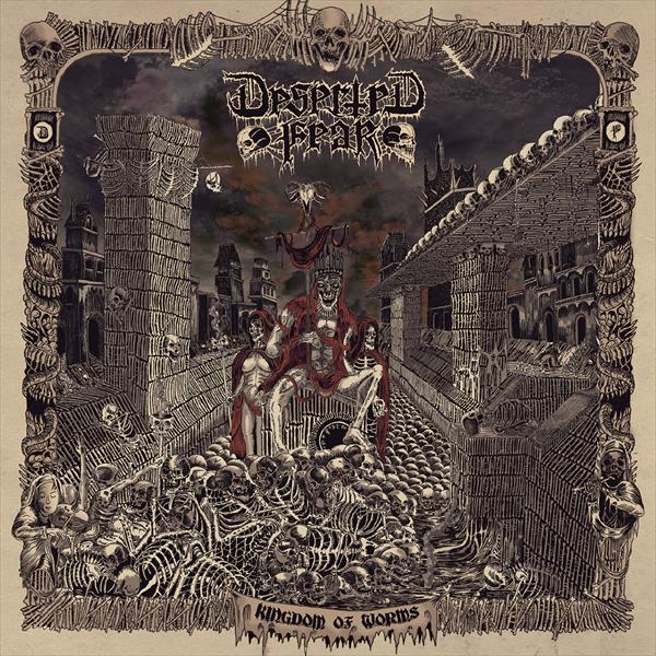 DESERTED FEAR - Kingdom Of Worms (Black Vinyl)  (LP + CD)
