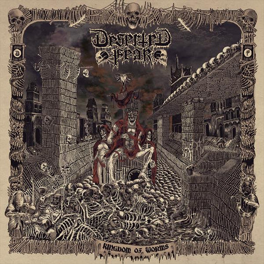 DESERTED FEAR - Kingdom Of Worms (Black Vinyl)  (LP + CD)