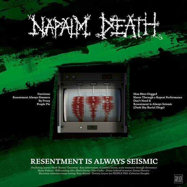 NAPALM DEATH - Resentment Is Always Seismic – A Final Throw Of Throes