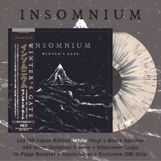INSOMNIUM - Winter's Gate (White Vinyl + Black Splatter Vinyl)