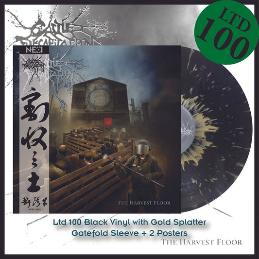 CATTLE DECAPITATION - The Harvest Floor (Black Vinyl+Gold Splatter)