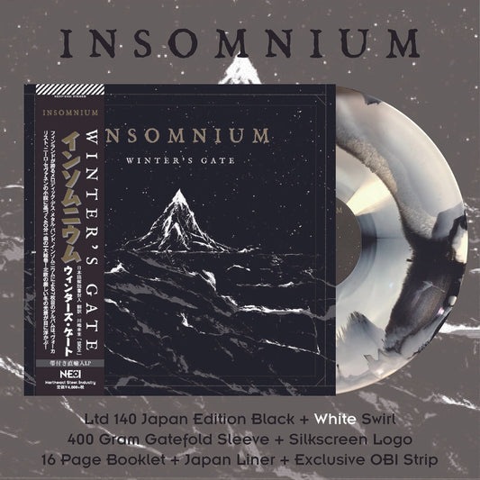 INSOMNIUM - Winter's Gate (Black + White Swirl Vinyl)