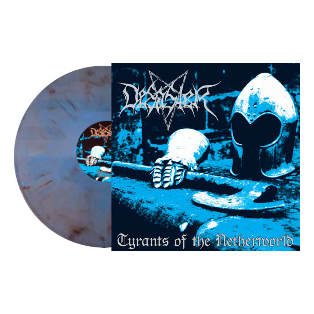 DESASTER - Tyrants Of The Netherworld (Blue/Silver/Black Galaxy Vinyl)