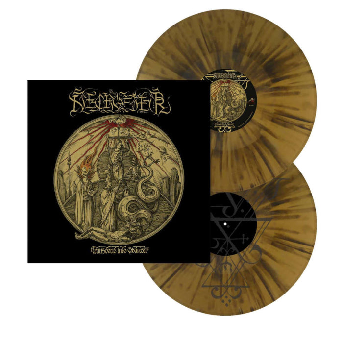 NECROFIER - Transcend Into Oblivion (Gold w/Black Splatter Vinyl)