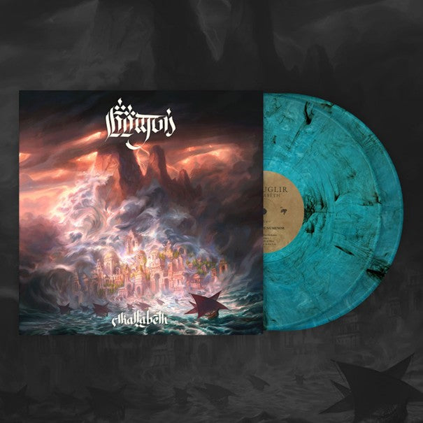 ANFAUGLIR - Akallabêth -2LP-(Blue [Transparent] w/ Black Smoke Vinyl)