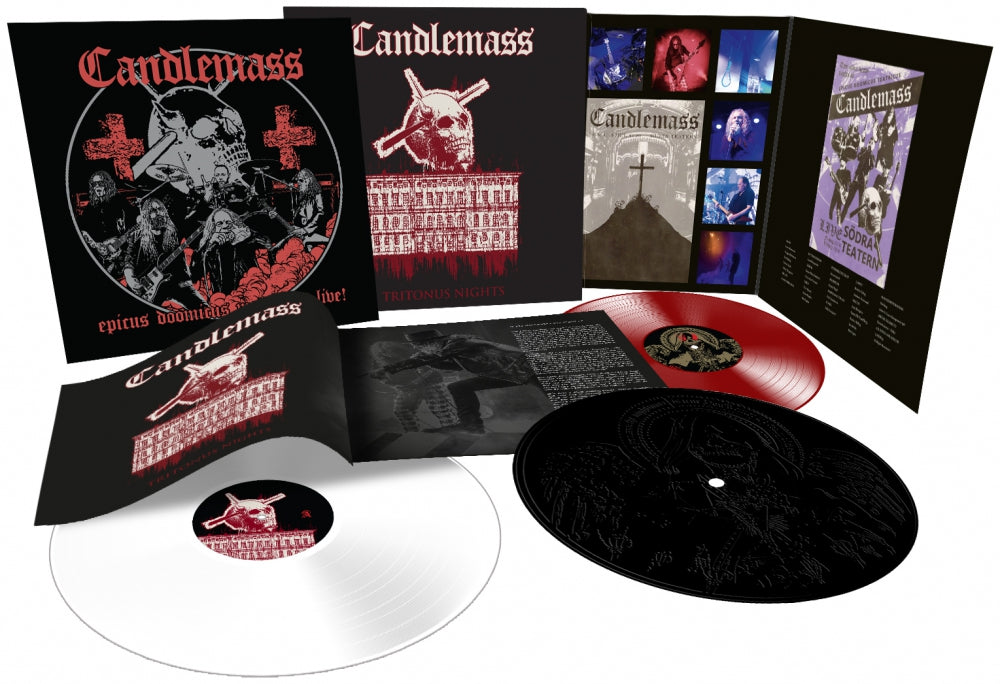 CANDLEMASS - Tritonus Nights (3 X Lp Box)
