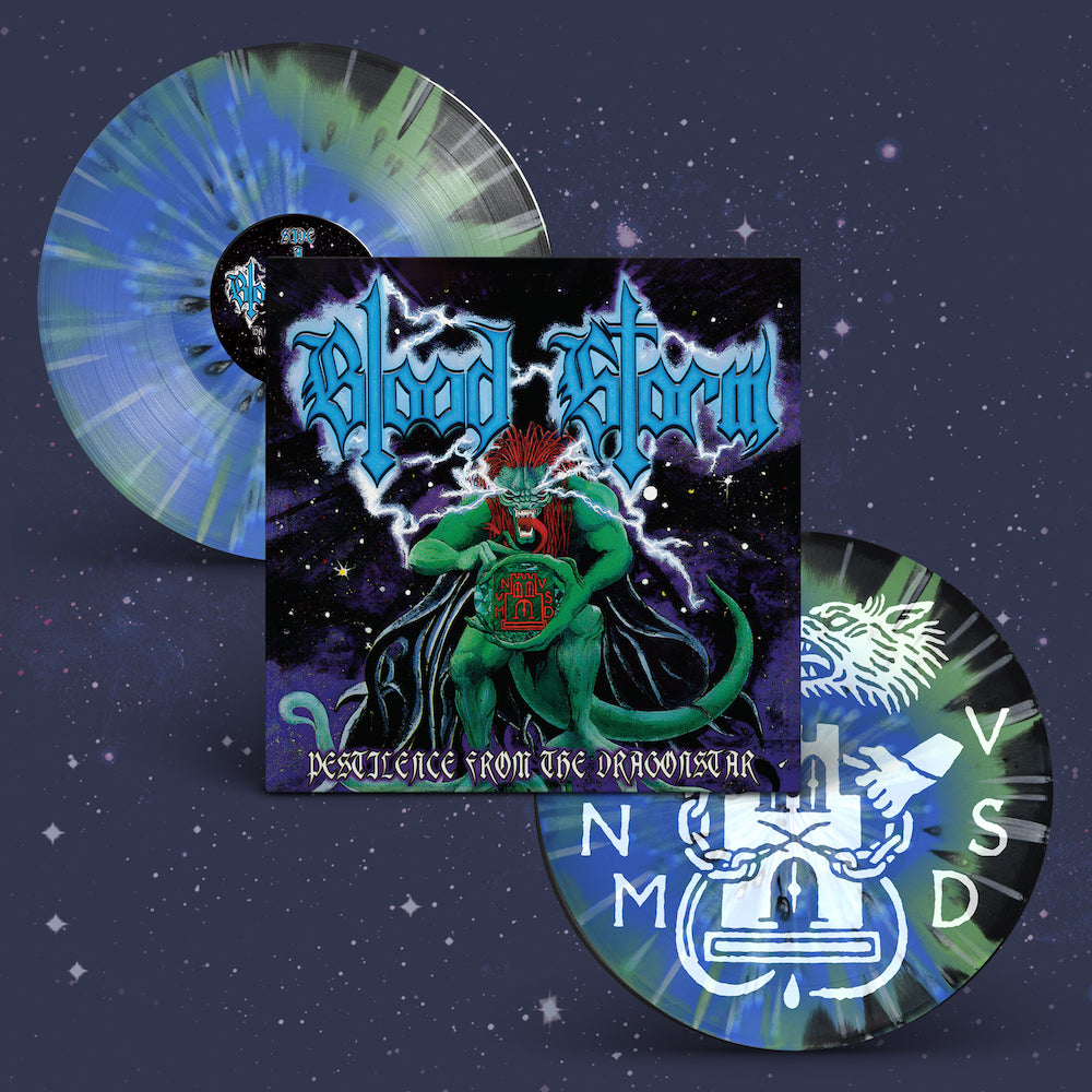 BLOOD STORM - Pestilence From The Dragonstar (Splatter Vinyls)