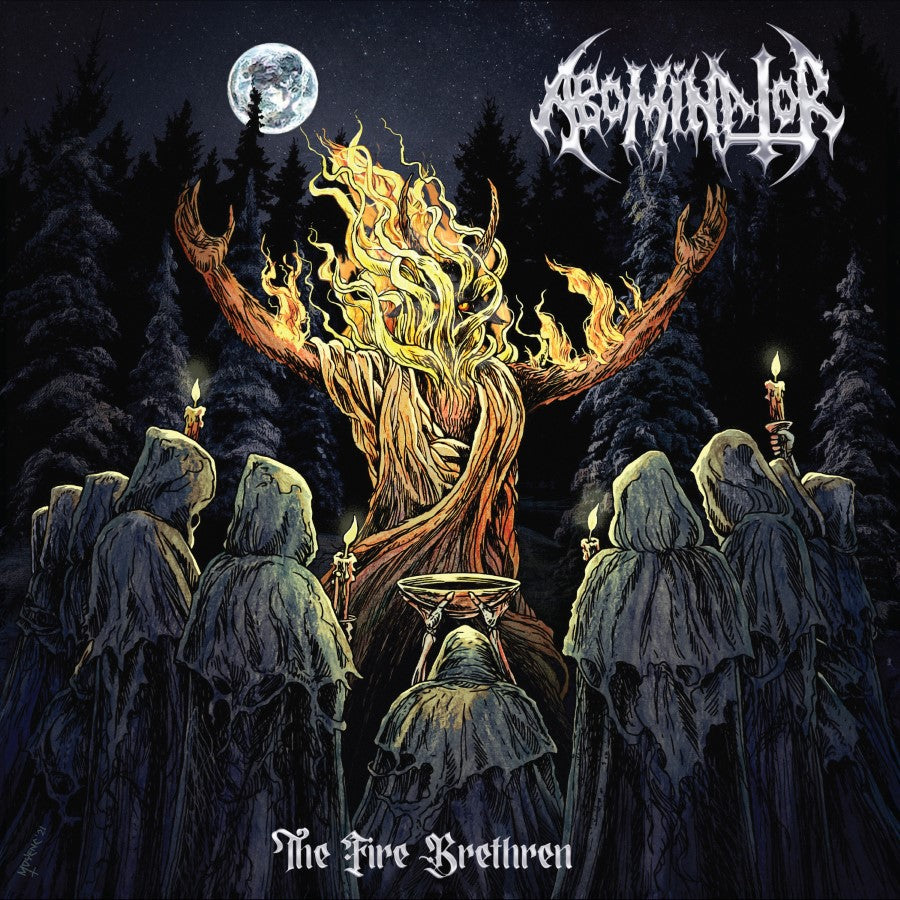 ABOMINATOR - The Fire Brethren (Aqua Blue Galaxy Vinyl)