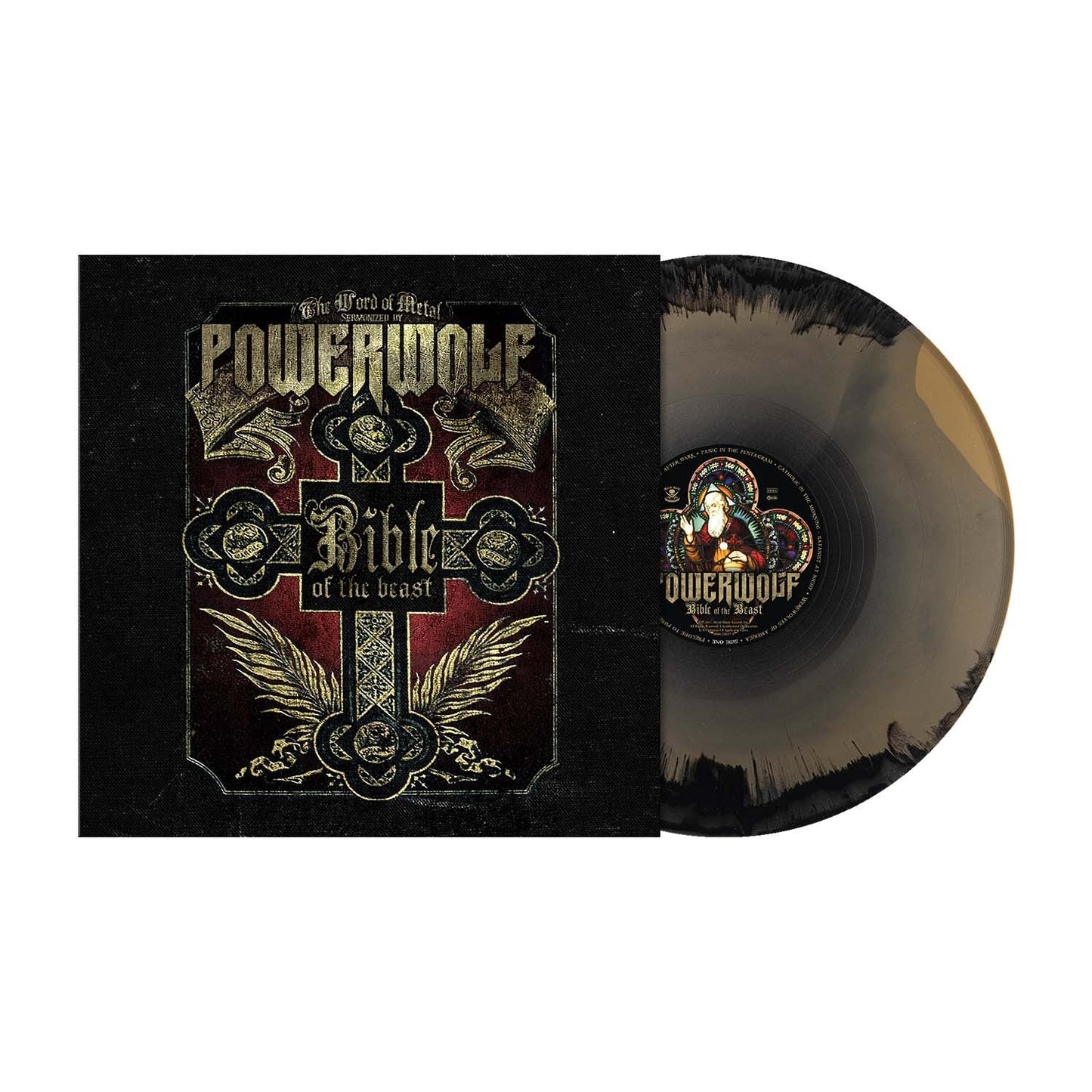 POWERWOLF - Bible Of The Beast (Gold/Black Corona Vinyl)