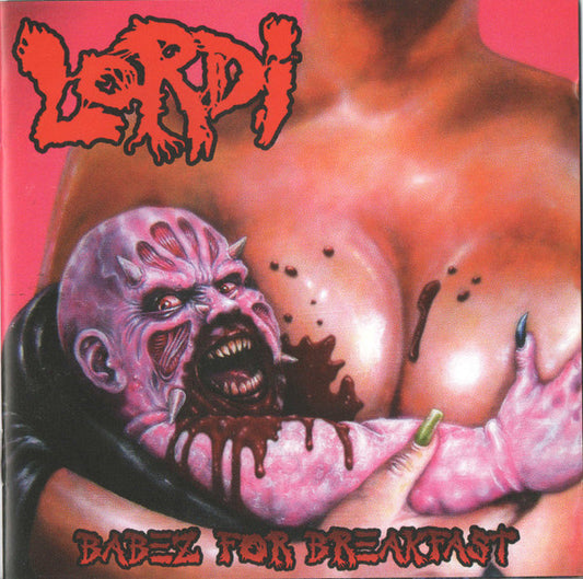 LORDI - Babez For Breakfast (Pink & Red Marbled Vinyl)