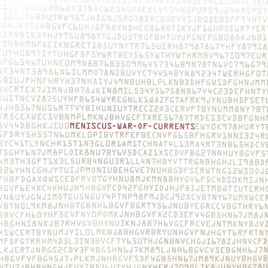 MENISCUS - War Of Currents (Black Vinyl)