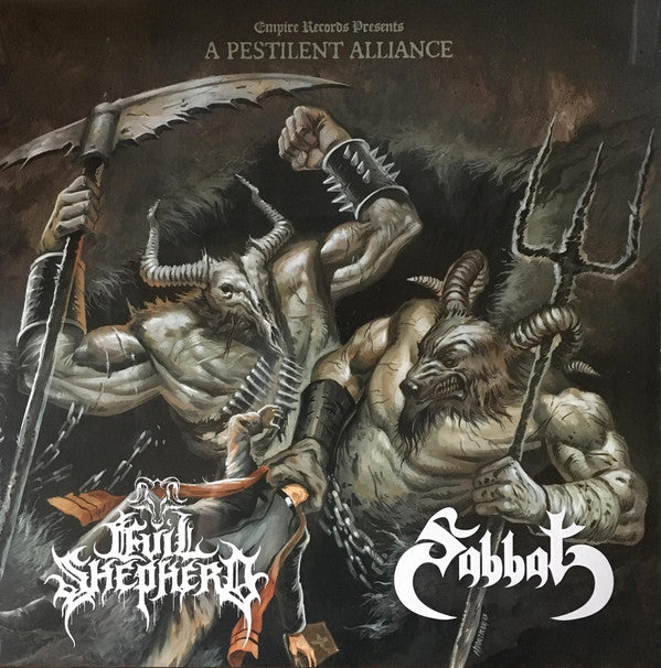 EVIL SHEPHERD / SABBAT - A Pestilent Alliance (Black Vinyl)