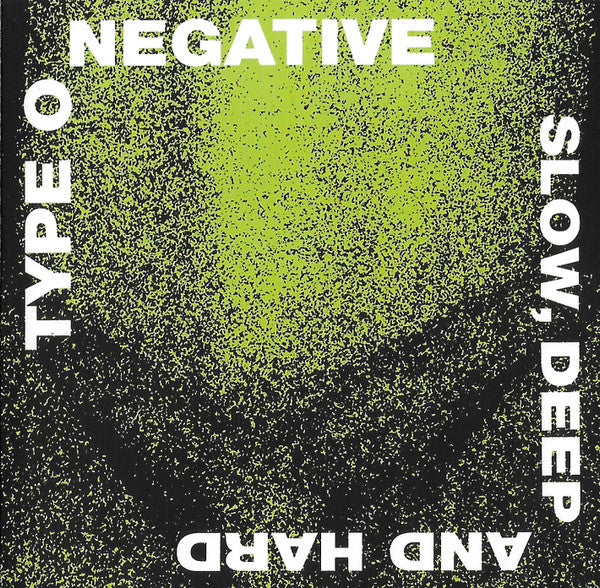 TYPE O NEGATIVE - Slow, Deep And Hard 2LP(Green & Black Marble Vinyl)
