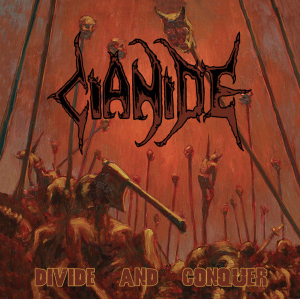 CIANIDE - Divide And Conquer (3 Lp Box - Orange w/Brown Splatter Vinyl)