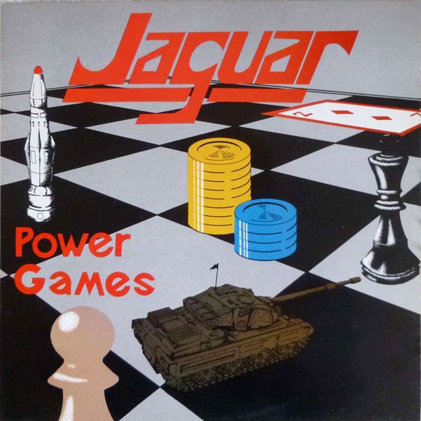 JAGUAR - Power Games (Red And Silver Mixed Vinyl)