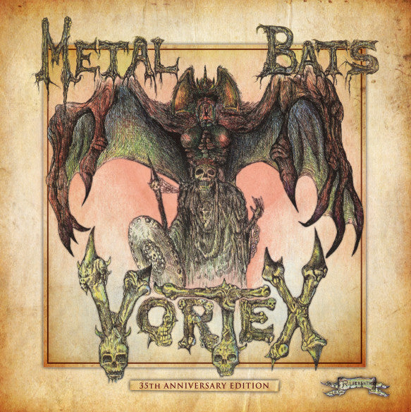 VORTEX - Metal Bats (Yellow Marbled Vinyl)
