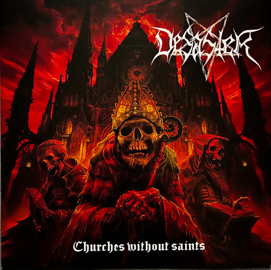 DESASTER - Churches Without Saints (CD) + Obi