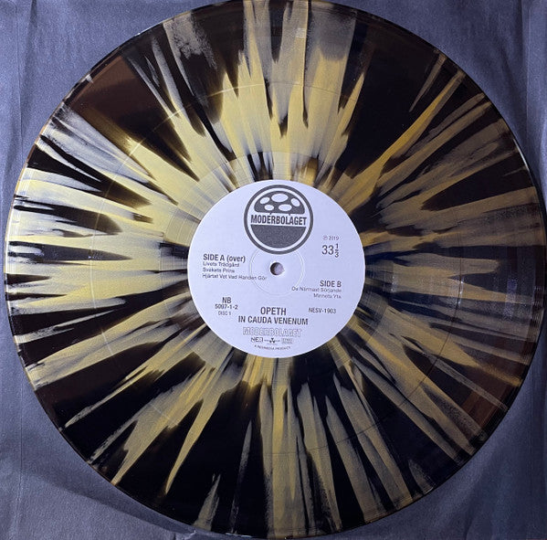 OPETH - In Cauda Venenum 2LP (1 Black/Silver Splatter +  1 Black Gold Splatter Vinyl)