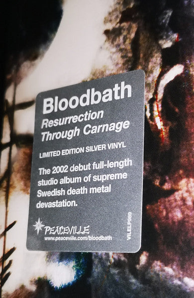 BLOODBATH - Resurrection Through Carnage (Silver Vinyl)