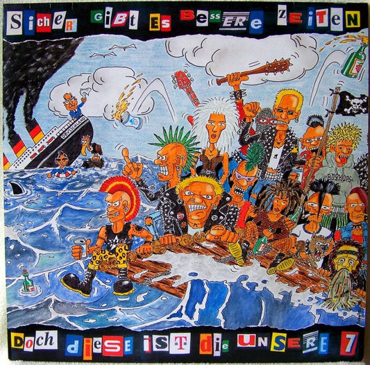 VARIOUS - Sicher Gibt Es Bessere Zeiten, Doch Diese Ist Die Unsere 7 (Black Vinyl)