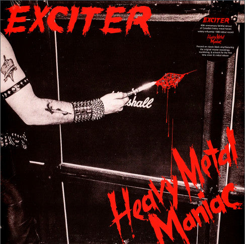 EXCITER - Heavy Metal Maniac (Black Vinyl)