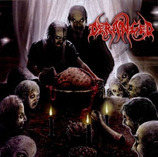 DERANGED - Cut Carve Rip Serve (Splatter Vinyl)