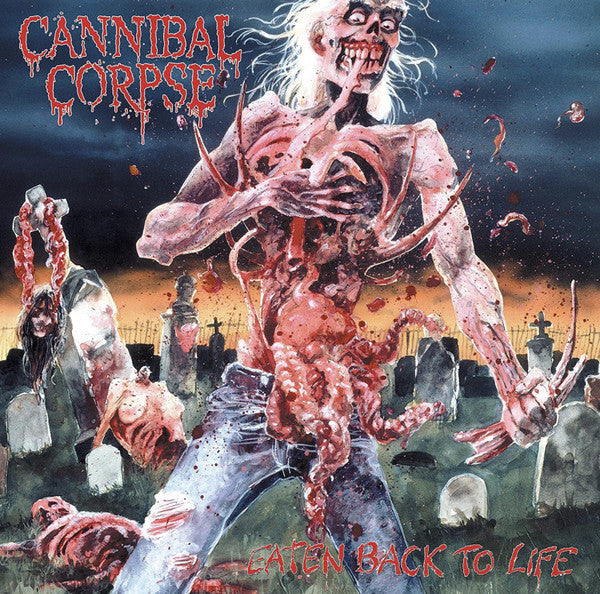 CANNIBAL CORPSE - Eaten Back To Life (Lilac Red Splatter Vinyl)