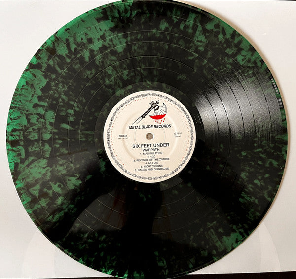 SIX FEET UNDER - Warpath (Green "Black Dust" Vinyl)