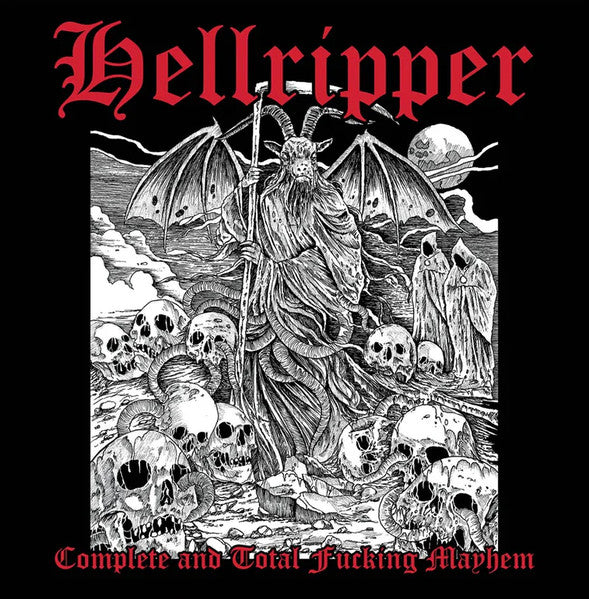 HELLRIPPER - Complete And Total Fucking Mayhem (White Vinyl)