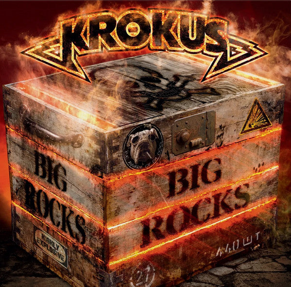 KROKUS - Big Rocks ( Flame Red Vinyl)
