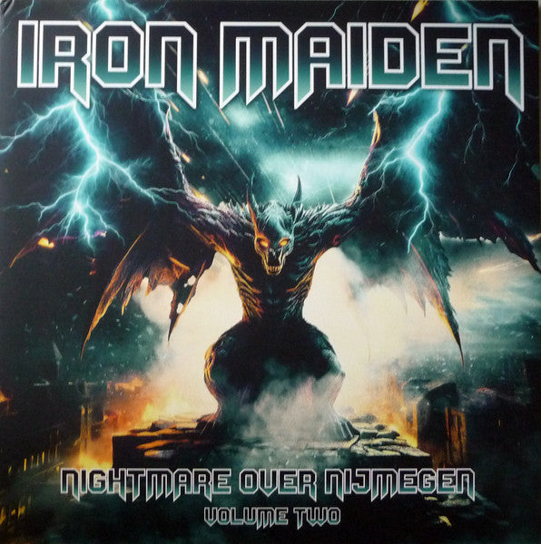 IRON MAIDEN - Nightmare Over Nijmegen Volume One + Volume Two (2x2lp) (Splatter Vinyl)