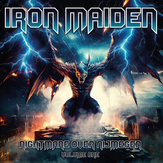 IRON MAIDEN - Nightmare Over Nijmegen Volume One + Volume Two (2x2lp) (Splatter Vinyl)
