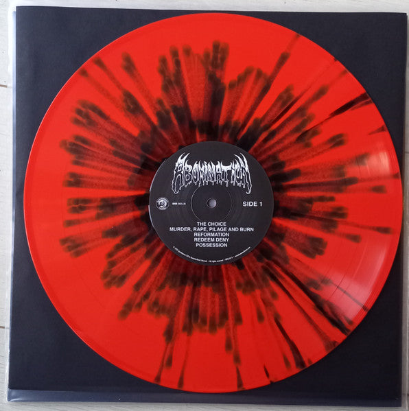 ABOMINATION - Abomination (Orange/Black Splatter Vinyl)