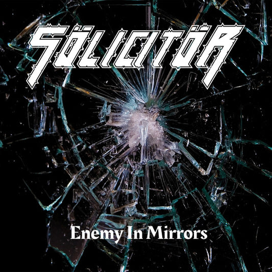 SOLICITOR - Enemy In Mirrors (Blue Transparent with Black and White Splatter Vinyl)