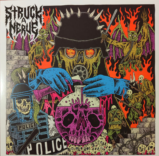 STRUCK A NERVE - Struck A Nerve (Yellow With Black And Green Splatter Vinyl)