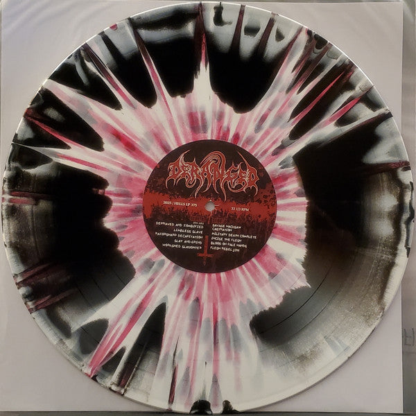 DERANGED - Cut Carve Rip Serve (Splatter Vinyl)