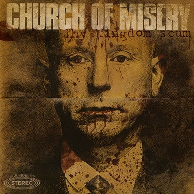 CHURCH OF MISERY - Thy Kingdom Scum (Red Vinyl)