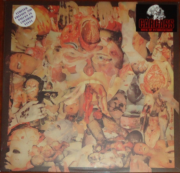 CARCASS - Reek Of Putrefaction (Second Hand)(VG+) (Splatter Vinyl)
