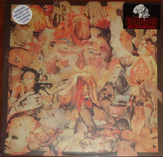 CARCASS - Reek Of Putrefaction (Second Hand)(VG+) (Splatter Vinyl)