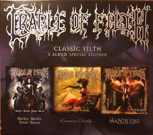 CRADLE OF FILTH - Classic Filth (3 X CD)