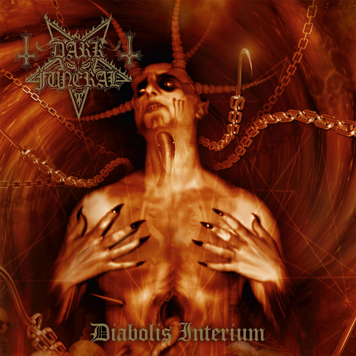 DARK FUNERAL - Diabolis Interium (Orange Crush w/ Black Marble Vinyl)