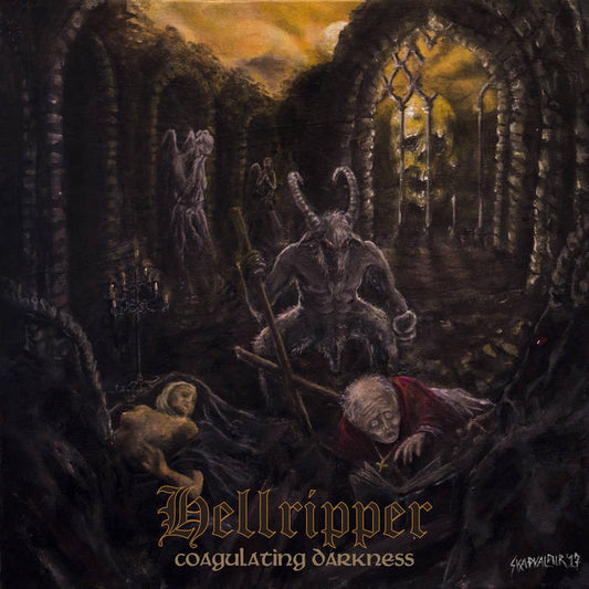 HELLRIPPER - Coagulating Darkness (CD)