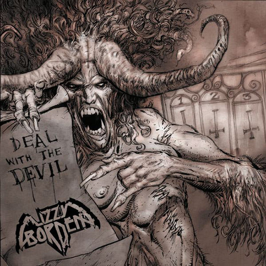 LIZZY BORDEN - Deal With The Devil (Rose White Marbled Vinyl)