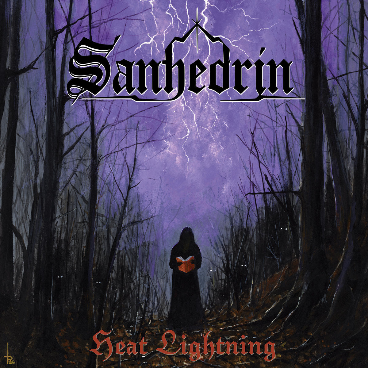 SANHEDRIN -  Heat Lightning (Violet Blue Marbled Vinyl)