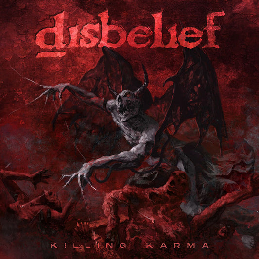 DISBELIEF - Killing Karma (Fire Marbled Vinyl)