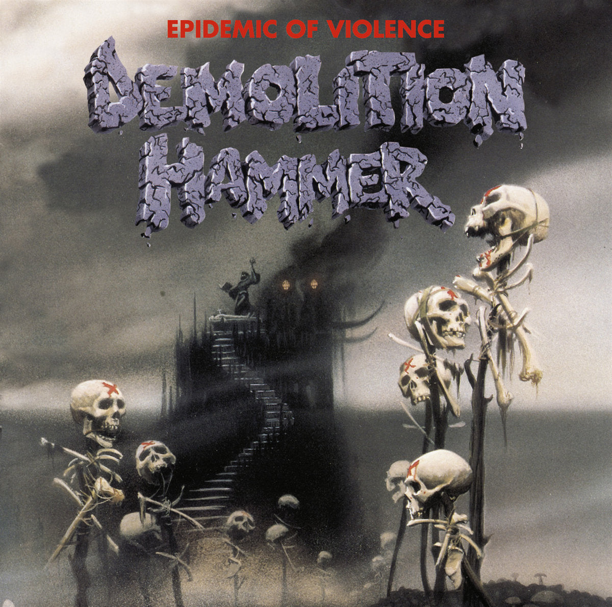 DEMOLITION HAMMER - Epidemic Of Violence (Yellow [Sun Transparent] Vinyl)