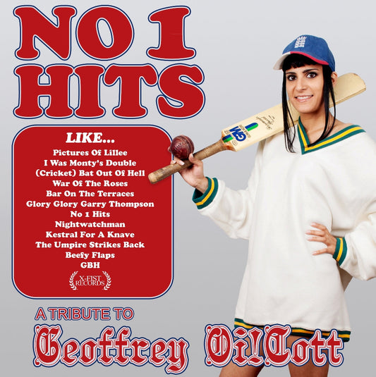 GEFFREY OI!!COTT - No 1 Hits Like - A Tribute To Geoffrey Oi!Cott (Blue Vinyl)