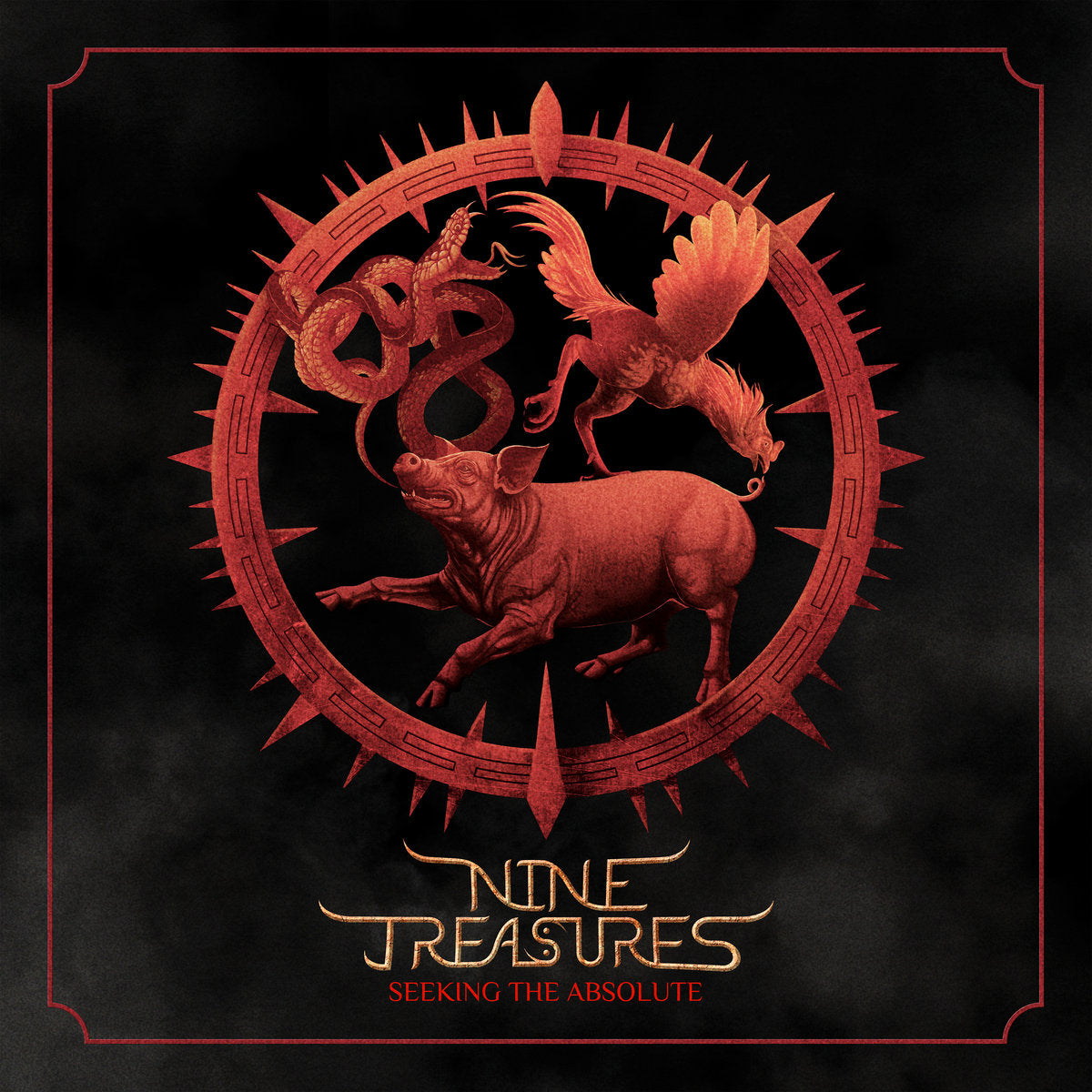 NINE TREASURES - Seeking The Absolute  (Black Vinyl)
