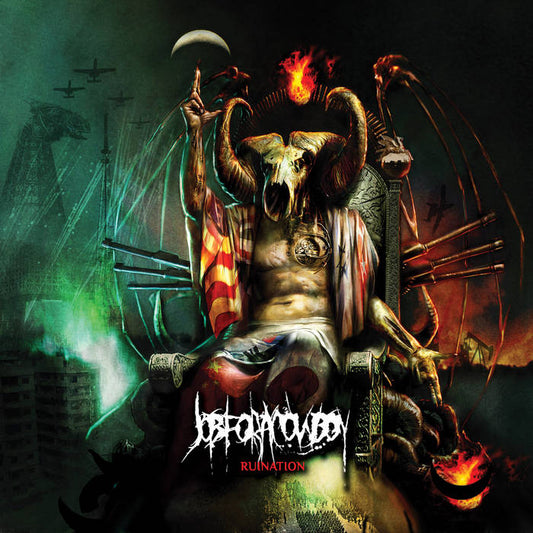 JOB FOR A COWBOY - Ruination  (Green Marbled Vinyl)
